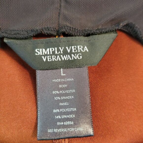 Simply Vera VeraWang High-Rise Faux Suede Skimmer (Size L) - Picture 3 of 5